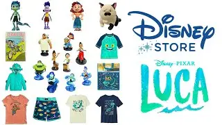 Disney Store / ShopDisney.com Exclusive Disney&middot;Pixar LUCA Toys & Merchandise NOW AVAILABLE!