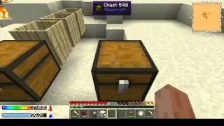 (Minecraft) Crash Landing Hard Route - Episode 3- Early Game Dirt and Water Automation