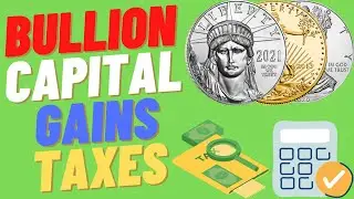 United States Tax Day! Paying Capital Gains Taxes On Precious Metal Bullion Coin Sales!