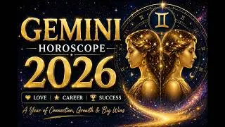 Gemini ♊ 2026: Transformation & Growth Await! #gemini #astrology #horoscope #vedicastrology