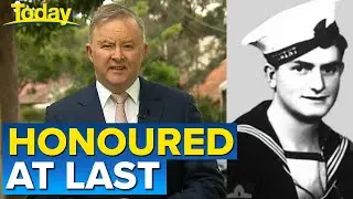 World War II hero honoured with Victoria Cross | Today Show Australia
