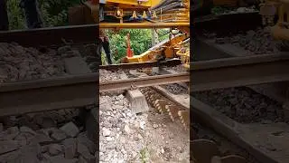 BCM Machine work in indianrailway #viralpage #railway