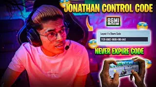 Jonathan Gaming Control Code Bgmi Latest ✅ Jonathan Control Code Bgmi #shorts #jonathancontrol