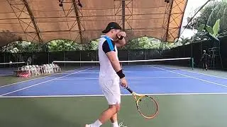 2 of 7 | Indonesia Lawn Tennis League | Ronald Widjadi Vs. Dipta Dwitiya