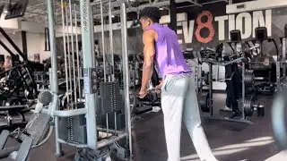Back and Triceps with shoulder injury 