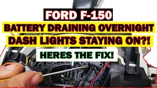 Ford F-150, аккумулятор разряжается/приборная панель не горит. Вот решение! #автомобиль #механик