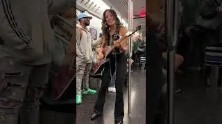 I was SO scared!! #singer #nyc #nycsubways #metro