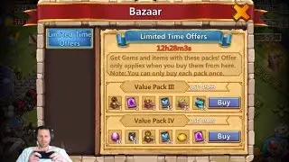 87000 Gems For Anubis or Ronin WarGOD Waiting ONE TIME Castle Clash