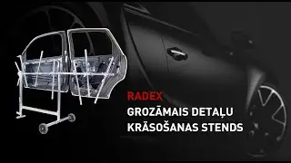 GROZĀMAIS DETAĻU KRĀSO&Scaron;ANAS STENDS