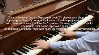 Steinway L / O R Duo Art, Louis XV Carved Walnut Art Case, Version I