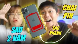 MÌNH SẠC NHANH/ SẠC QUA ĐÊM iPHONE LIÊN TỤC GẦN 2 NĂM VÀ CÁI KẾT - CHAI PIN, TÃ MÁY??