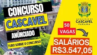 Processo Seletivo Prefeitura de Cascavel PR 2026: 50 Vagas para Professor Temporário