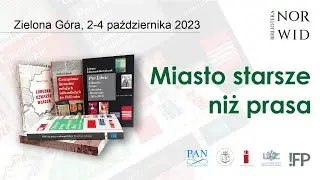 Miasto starsze niż prasa - 3.10.2023