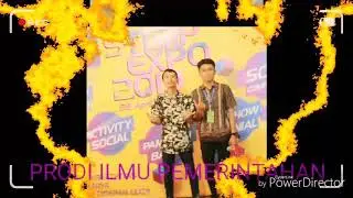 Hasil percobaan editing menggunakan powerDirector .