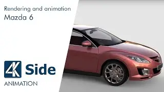 Mazda 6 | Rendering and animation