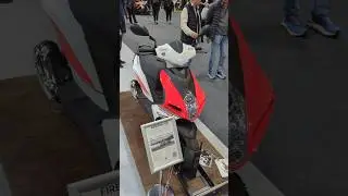 AJS Firefox 125 scooter at 2025 Motorcycle Live #ajs #firefox  #mcl25 #125cc #125ccscooter