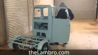 Lambro - Lambretta FDC Three-wheeler - First Run!!! at theLambro.com