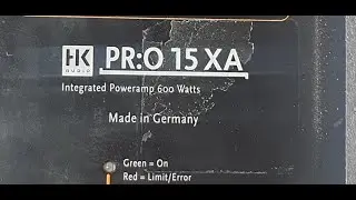 HK audio PRO 15 XA  repair