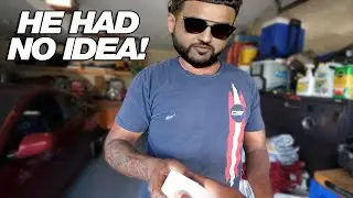SURPRISING MY BEST FRIEND WITH HIS DREAM CAR PART!!