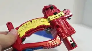 Review Uchuu Sentai Kyuranger DX Kyuza Weapon