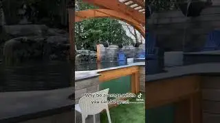 Custom Pergola Built While @TEAMAquascape Paves The Way For The Latest Design Trends
