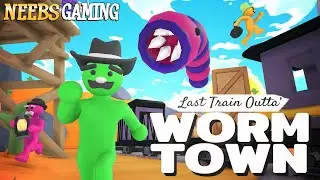 Our Friend Is a Giant Worm and Hes Trying to Eat Us!!! - Last Train Outta Wormtown