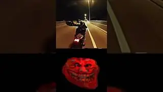 Coldest Bike Ride Moment 😈 #shorts #sigma #trollface #yoitubeshorts