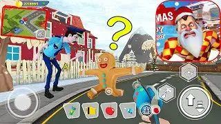 Dark Riddle Udater New Year ( Skin Ginger Bread ) Neighbor and House : Part 15