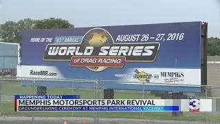 Groundbreaking ceremony held at former Memphis Motorsports Park