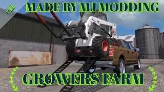 Bobcat In Back Of Ford/Growers Farm/MJ Modding/Farming Simulator 17/#11
