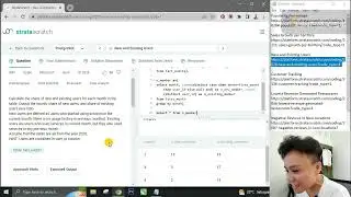 Solving Real Data Science Interview Questions in Strata Scratch (Hard Level Difficulty) - Part 1