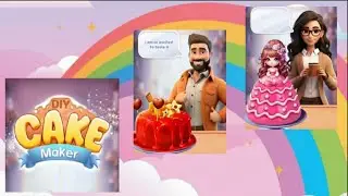 PLAYING DIY CAKE MAKER #enjoyable