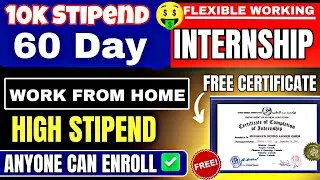 Research Analyst Internship🔥 | 60 Days Internship | Work from Home | Free Internship 2025 
