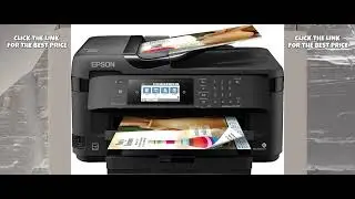 Epson WorkForce WF-7710 Review | Wireless Wide-Format Color Inkjet Printer with Copy, Scan & Fax