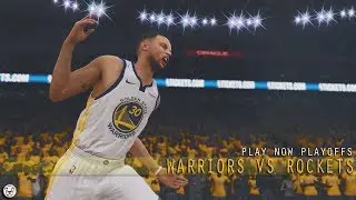 NBA Live 19: Rockets vs Warriors 4Q - Rockets Storm Back | Play Now Playoffs