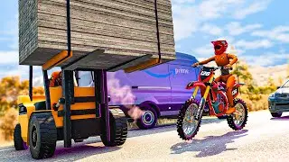 Police Chases and Car Crashes #03 | BeamNG.drive