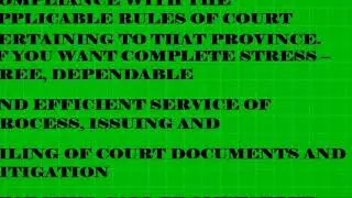 PROMPTSERVE - FOR EFFICIENT AND PROMPT PROCESS SERVICE AND COURT FILING OF DOCUMENTS
