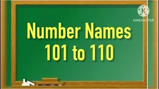 Названия чисел l Названия чисел 101&ndash;110 l Правописание чисел l Изучение чисел l Числа 101&ndash;110l #n...