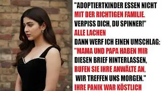 „Meine Schwester sagte: ‚Raus! Adoptierte Kinder sind nicht erlaubt‘ – Dann später…“