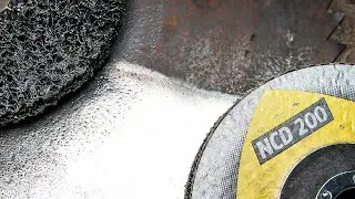 Remove Rust Easy - Klingspor NCD200 Silicon Carbide Cleaning Disk