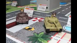 プラッツ「ガールズ＆パンツァー RCバトル戦車道 IV号戦車H型（D型改） あんこうチーム」走行動画