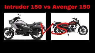 Suzuki Intruder 150 vs Bajaj Avenger 150