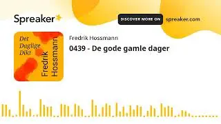 0439 - De gode gamle dager