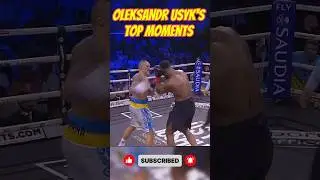 Oleksandr Usyk's Top  moments#boxing #boxingshorts #boxinghighlights