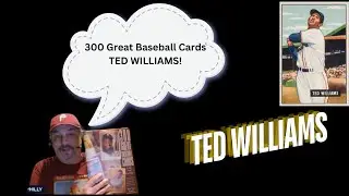 300 Great Baseball Cards-Ted Williams