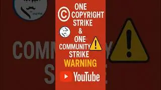 One Copyright Strike & One Community Strike Warning | YouTube Shorts Tamil | Sanke Muzangu | SM
