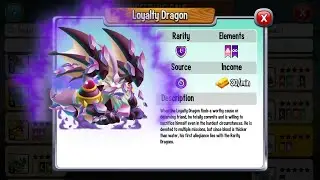 HOW TO GET FREE LOYALTY DRAGON FREE WITHOUT GEMS!!!!? gameplay dragon city facebook 2021