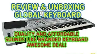 GLOBAL KEYBOARD REVIEW AND UNBOXING