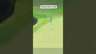 insane hole in one#golf#fyp#insane