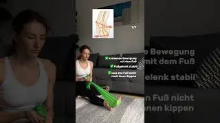 7/7 &Uuml;bung f&uuml;r gesunde F&uuml;&szlig;e | Sprunggelenk stabilisieren & mobilisieren